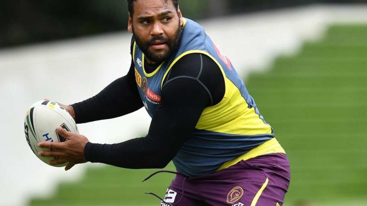 Brisbane Broncos forward SAm Thaiday