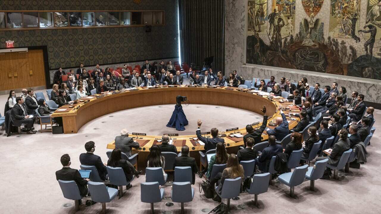 Security Council meeting on the situation in the Middle East, including the Palestinian question