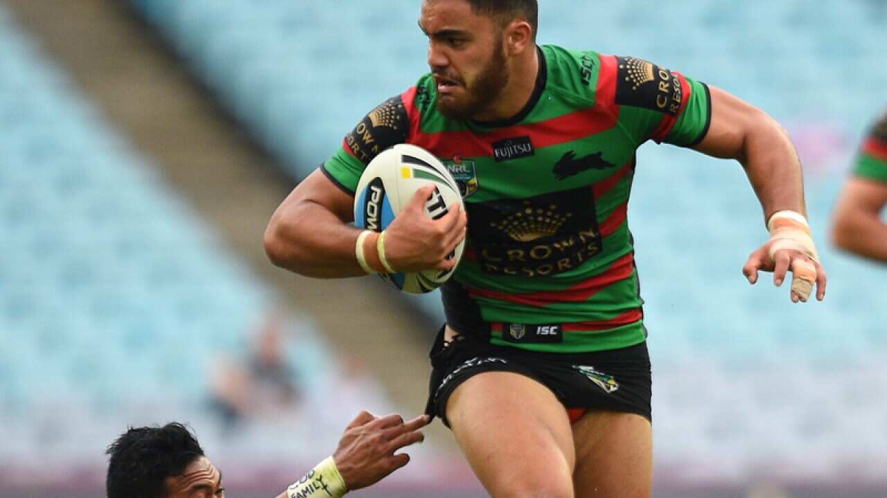 Dylan Walker of the Rabbitohs.