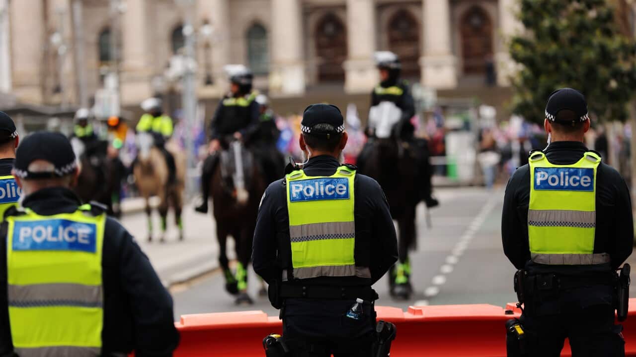 Protesters collide in Melbourne, while rival meetings unfold throughout the country Protesters collide in Melbourne, while rival meetings unfold throughout the country