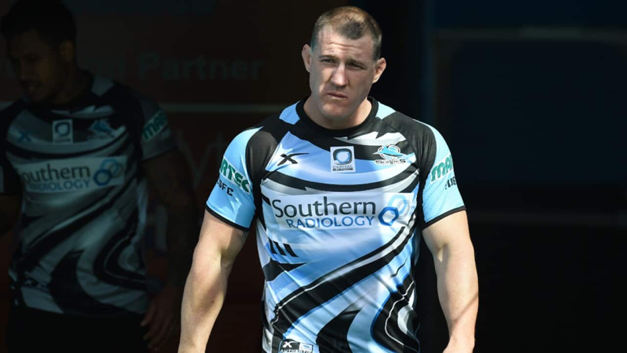 The Sharks' Paul Gallen