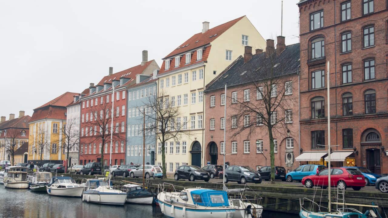 Christianshavn canal, Copenhagen, Denmark