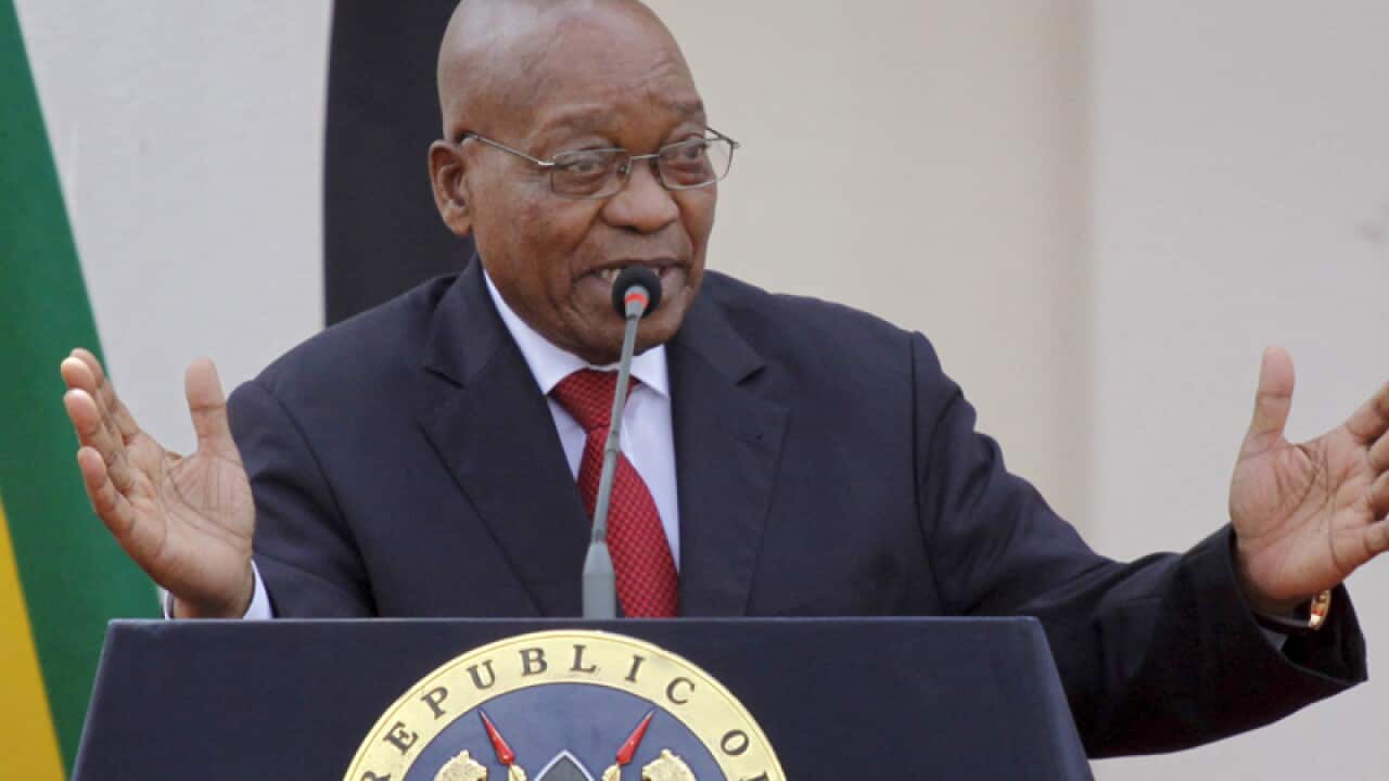 South Africa's President Jacob Zuma