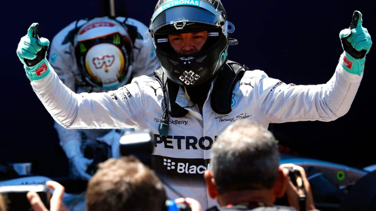 Mercedes driver Nico Rosberg