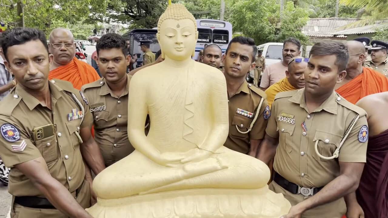 Buddha statue in Trincomalee