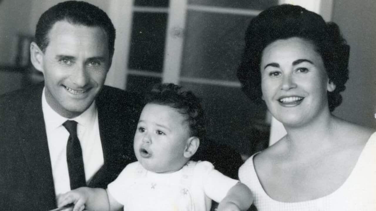 Lale, Gita and Gary Sokolov in 1962
