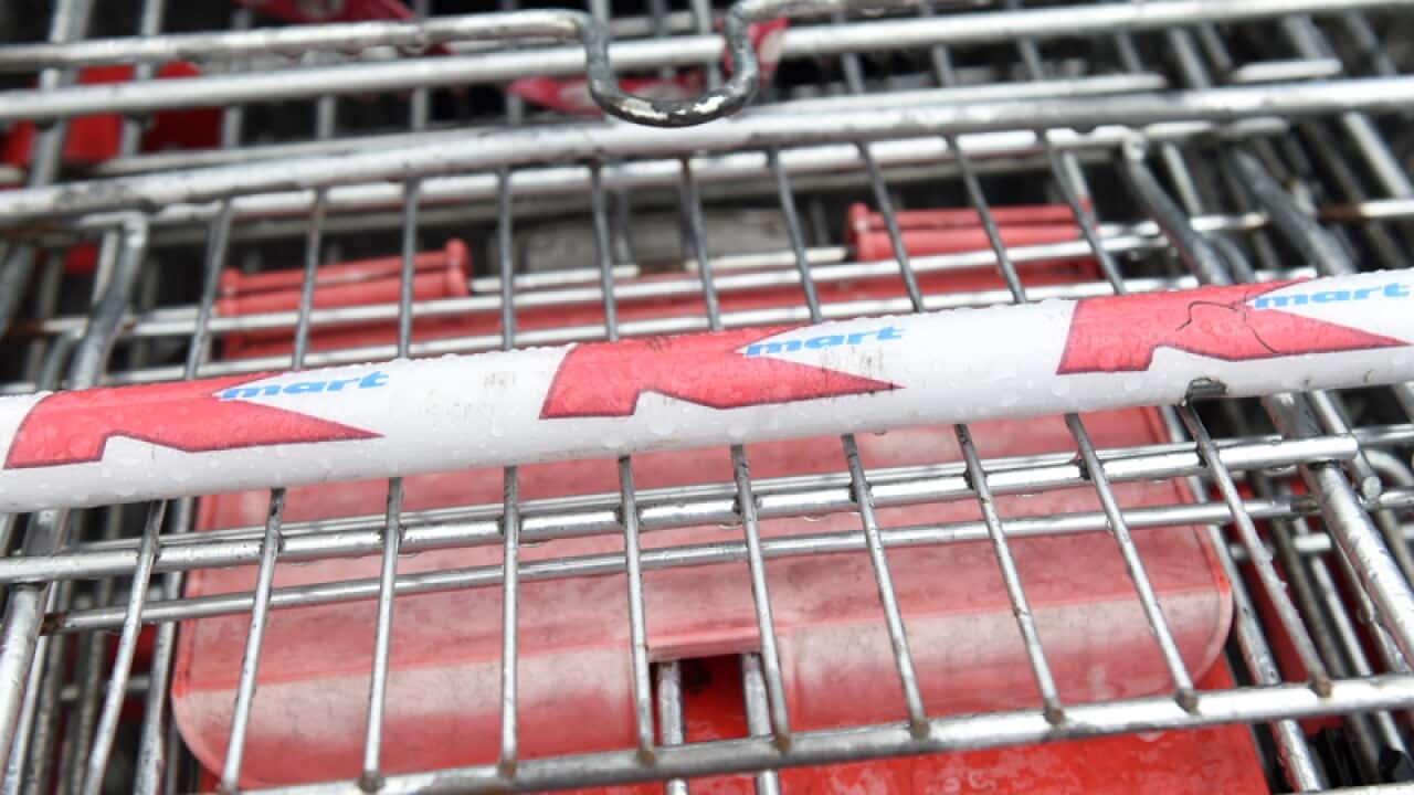 Kmart shopping trollies