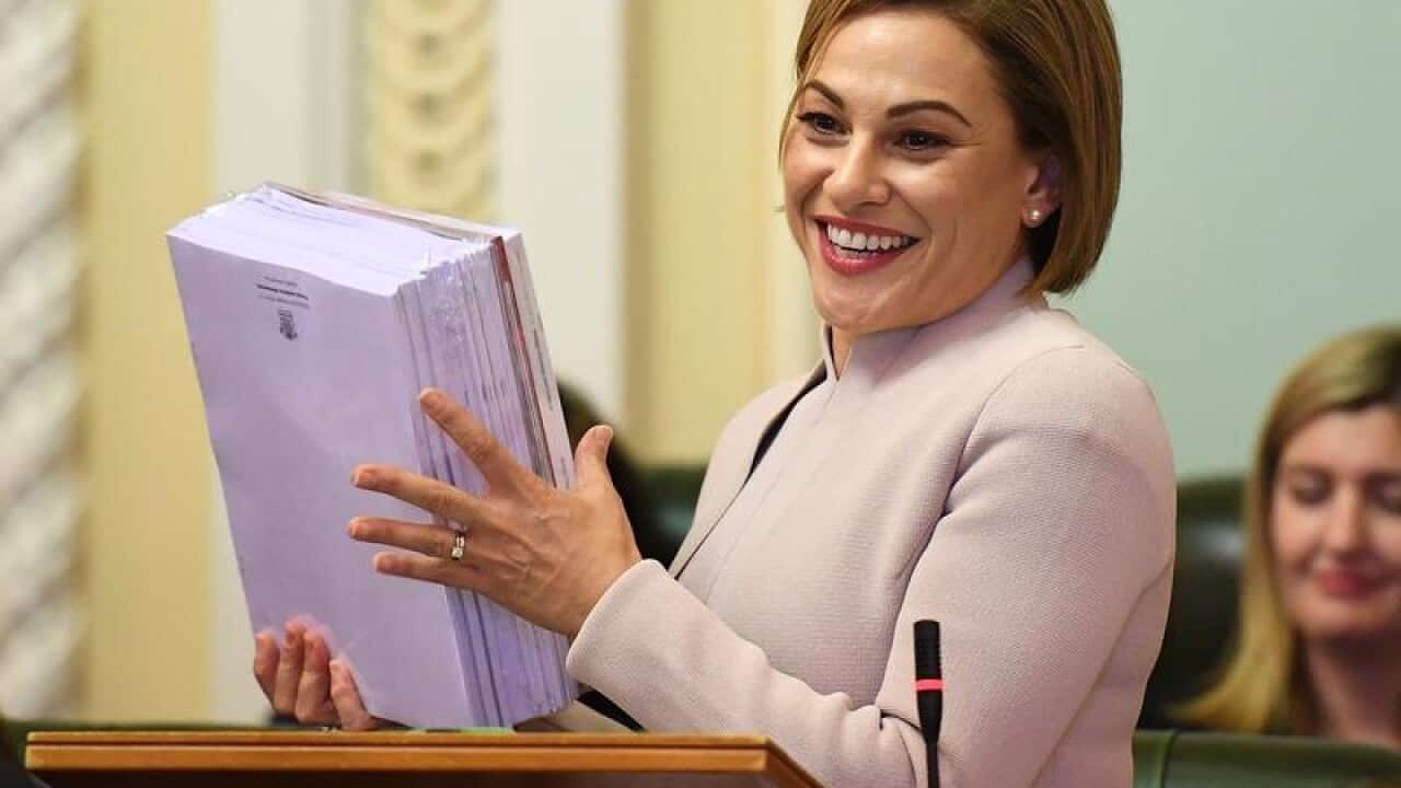 Queensland Treasurer Jackie Trad