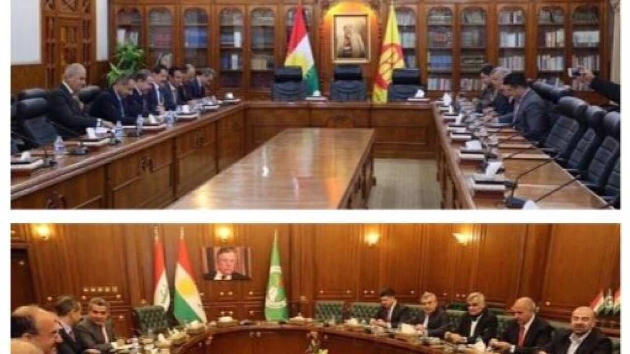 KDP & PUK meetings