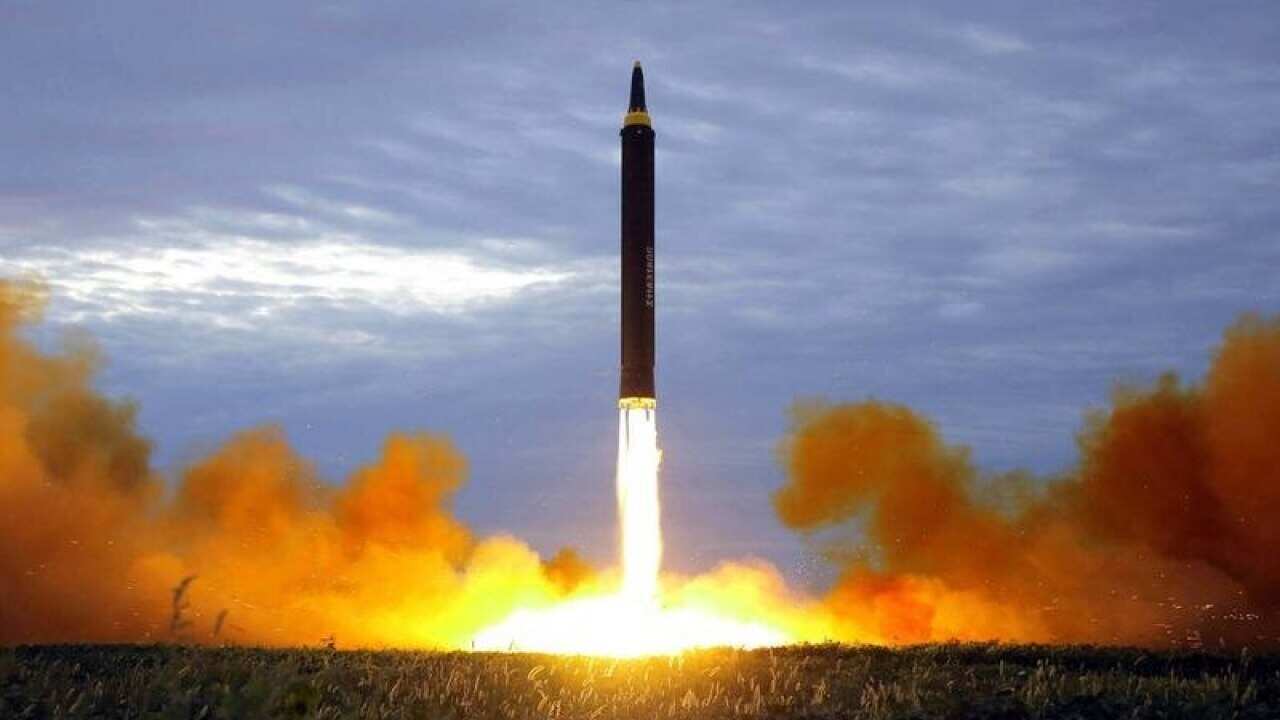 North Korea's 2017 testing of a Hwasong-12 intermediate range missile