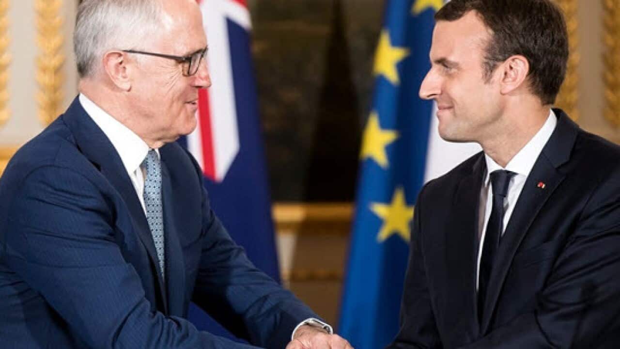 Malcolm Turnbull, Emmanuel Macron