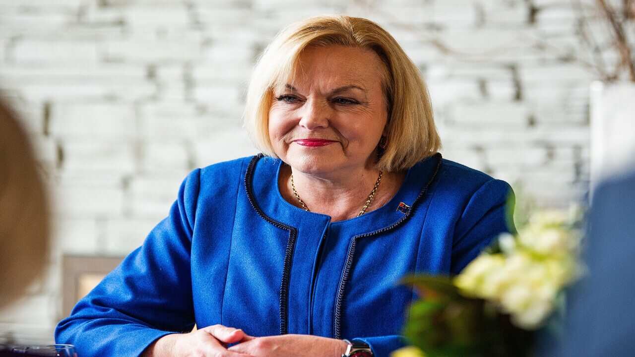 New Zealand's Leader of the Opposition Judith Collins.