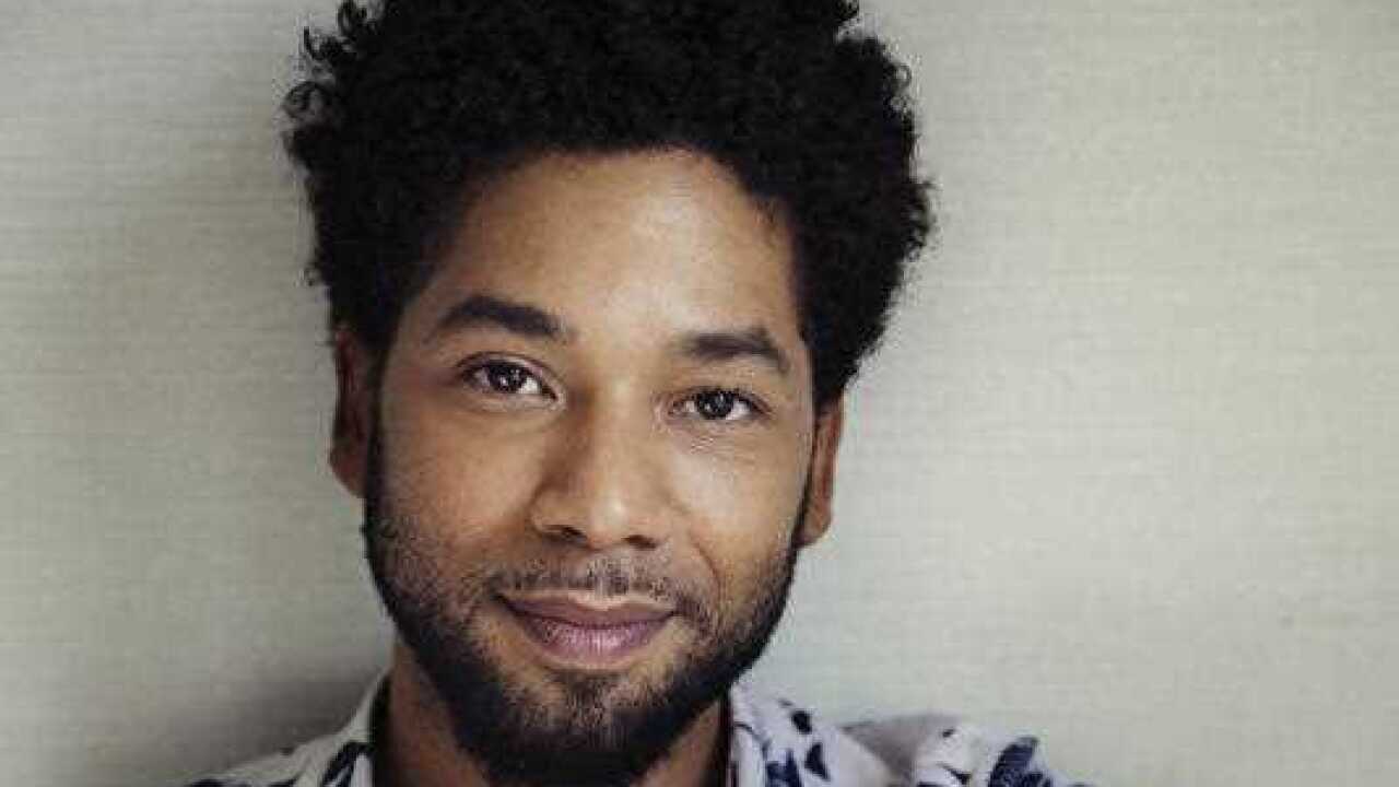 Actor and singer Jussie Smollett.