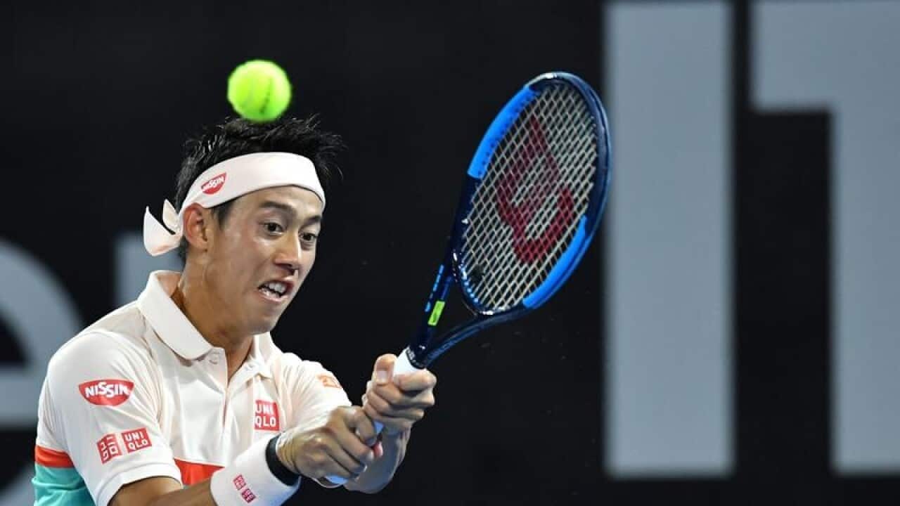Kei Nishikori of Japan.
