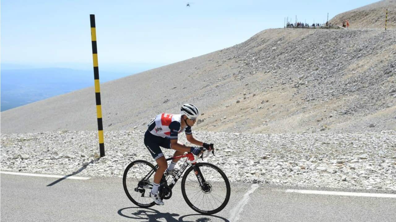 Richie Porte finished second at the 2nd Mont Ventoux Denivele Challenge