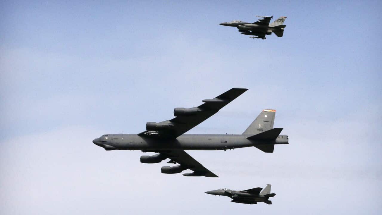 Australia US Bombers