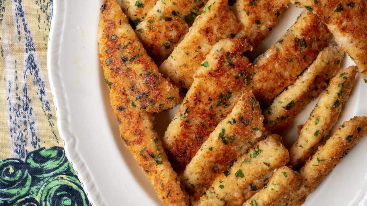 Crumbed flathead (Pesse apanado)