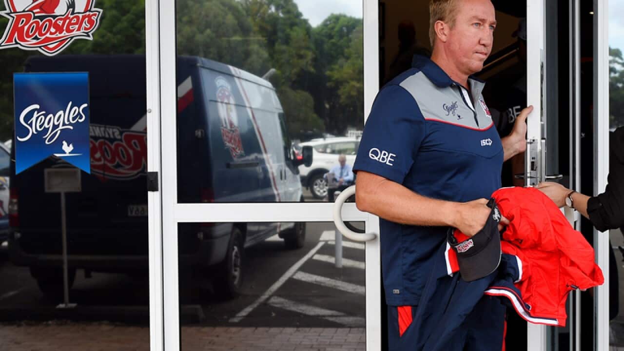 Sydney Roosters NRL coach Trent Robinson