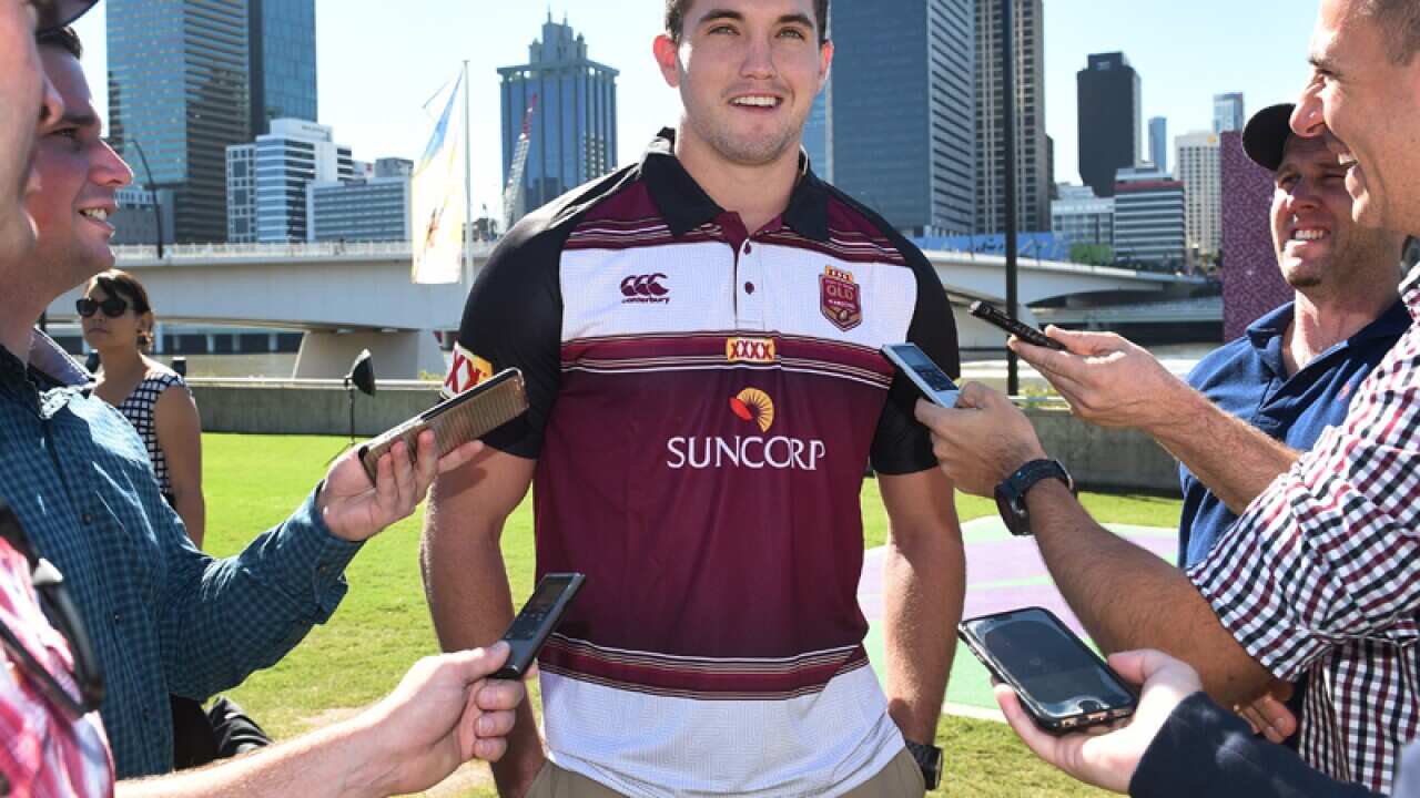 Queensland State of Origin team debutant Corey Oates