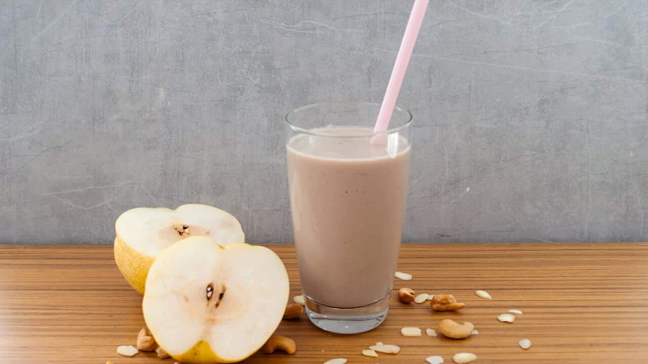 Power pear smoothie