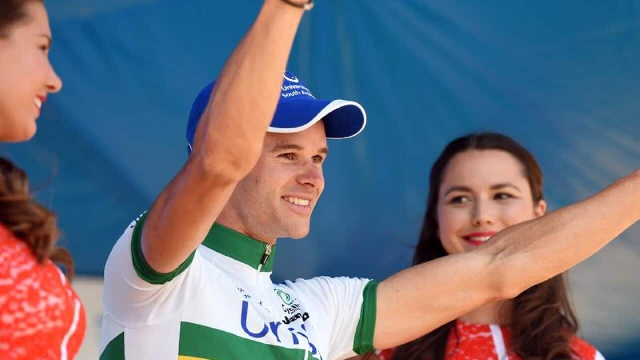 A file image of Australian cyclist Steele von Hoff