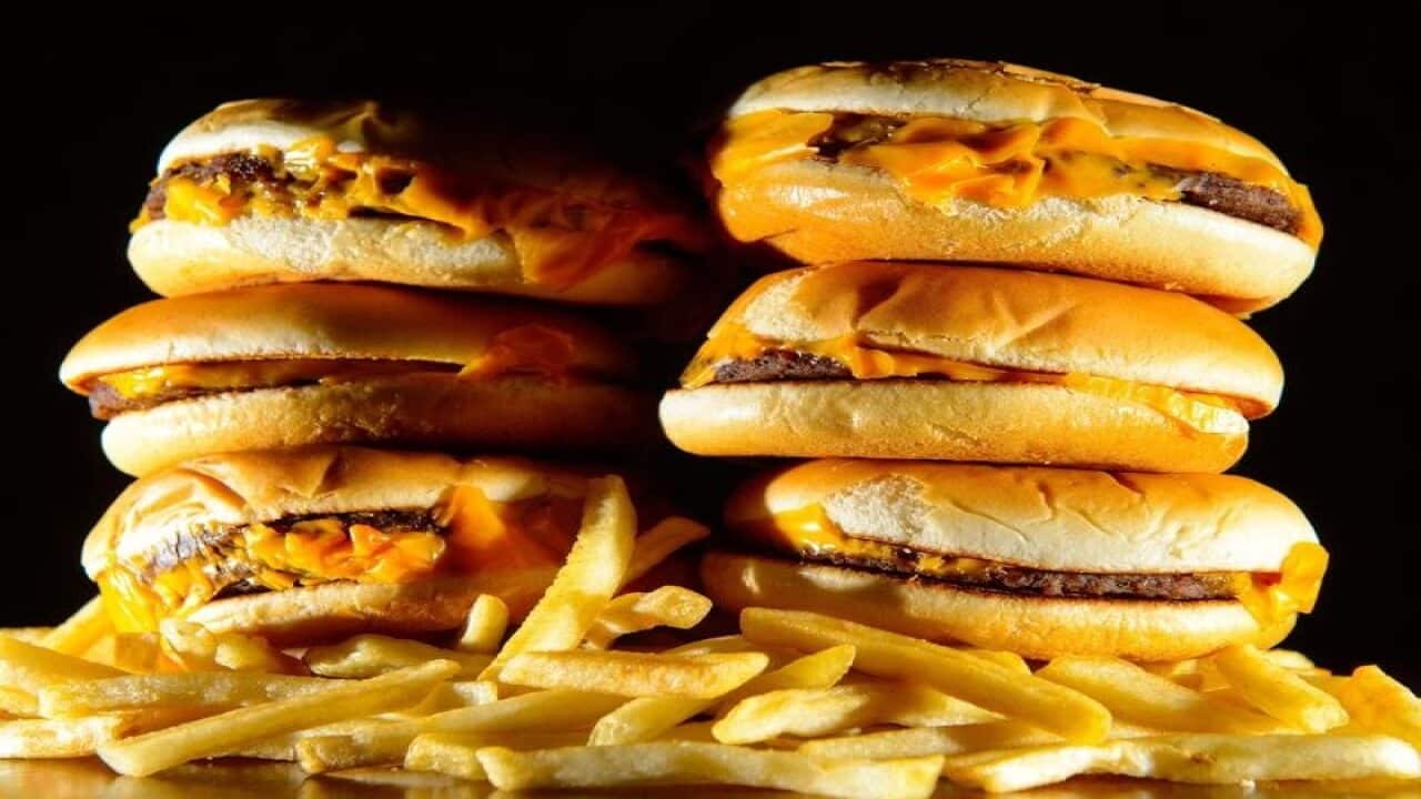 Junk food advertisement.