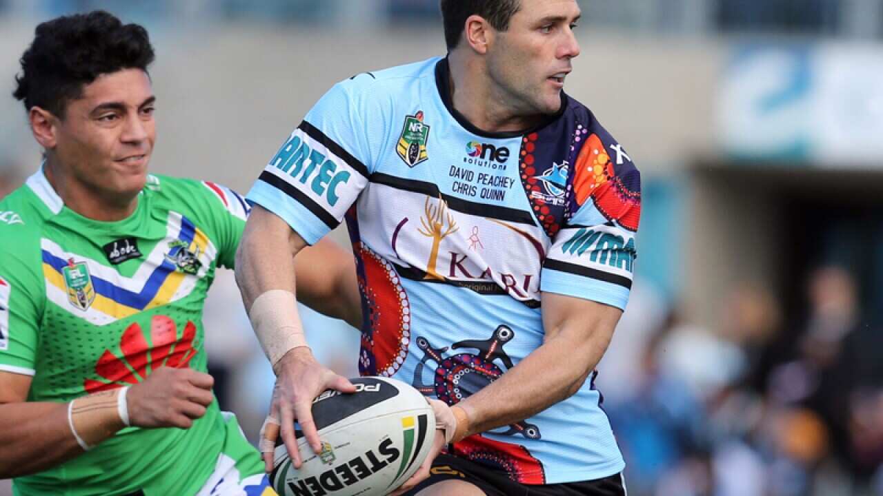 Cronulla Sharks fullback Michael Gordon