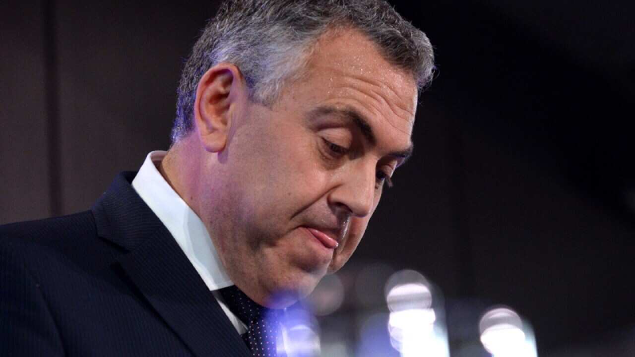 Federal Treasurer Joe Hockey at the National Press Club