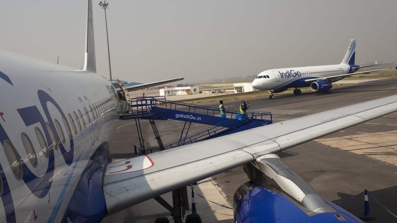 Indigo Airlines at Indira Gandhi International Airport