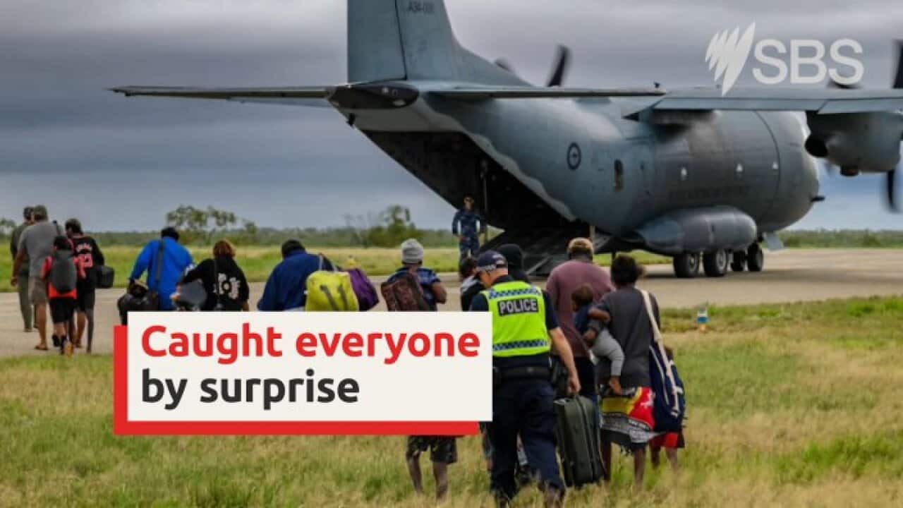 A report on the evacuation of flood-affected residents to Darwin