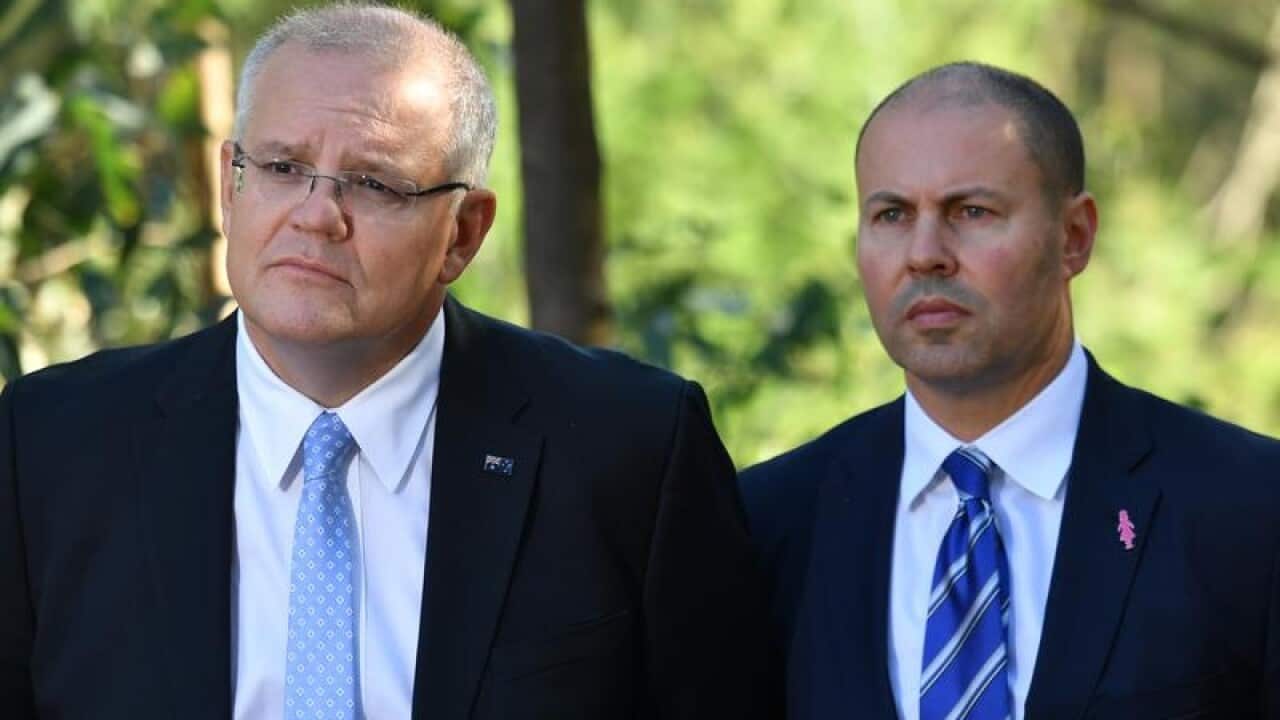 Prime Minister Scott Morrison speaks to media in Melbourne.