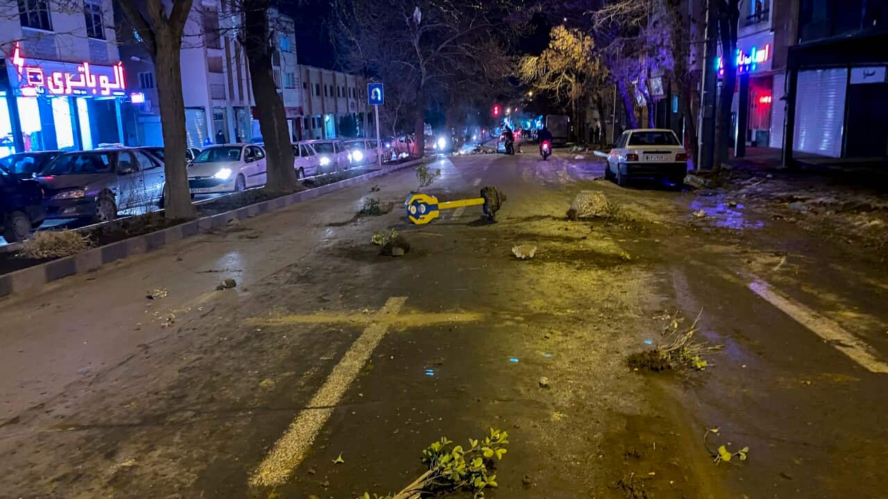 Protest in Iran - Hamedan