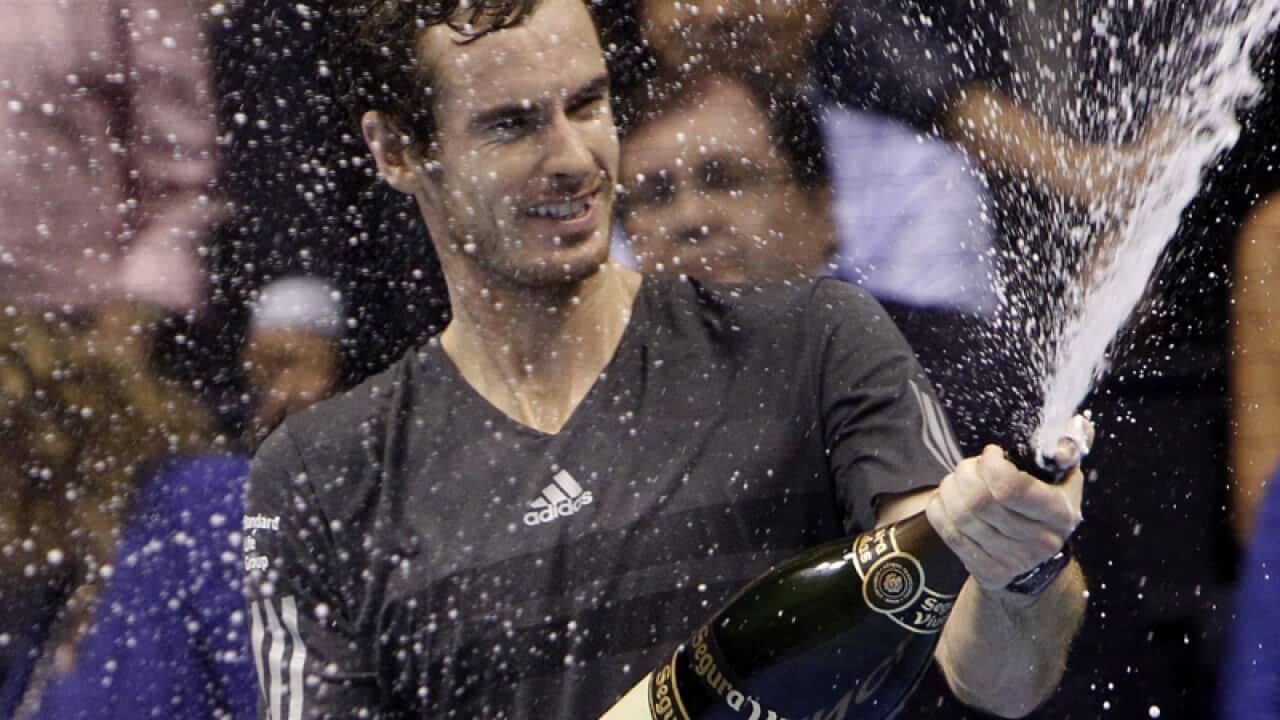 British tennis player Andy Murray