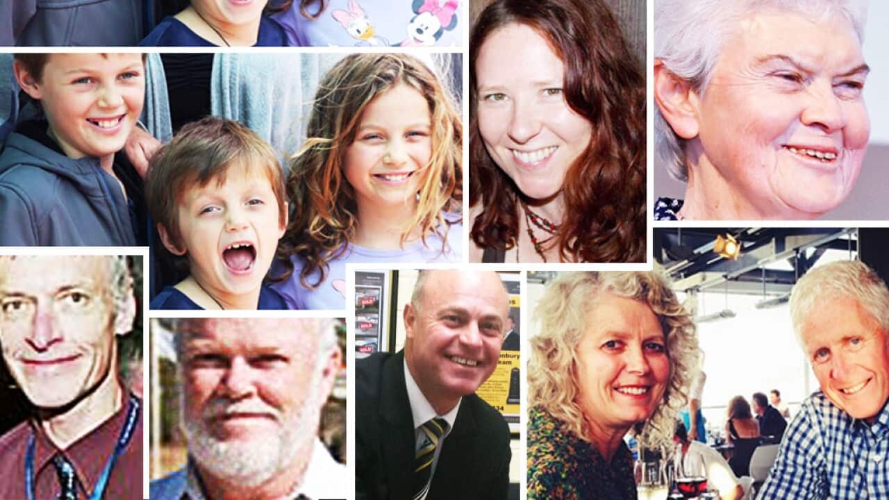 Australian victims of the MH17 Ukraine plane crash