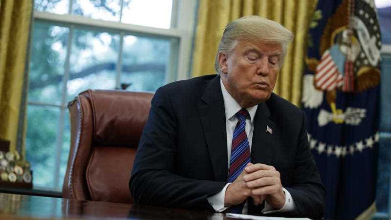 US President Donald Trump