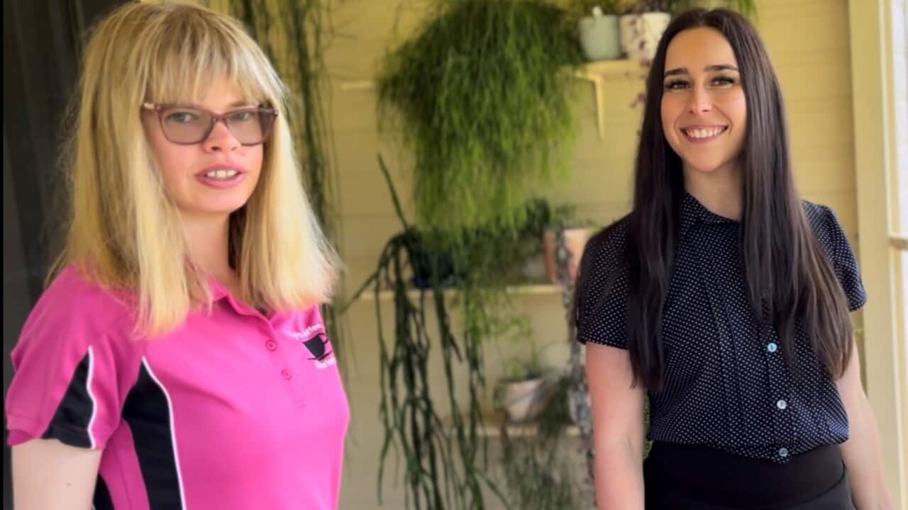 Carly Bishop (L) and Phoebe Tough (SBS).jpg