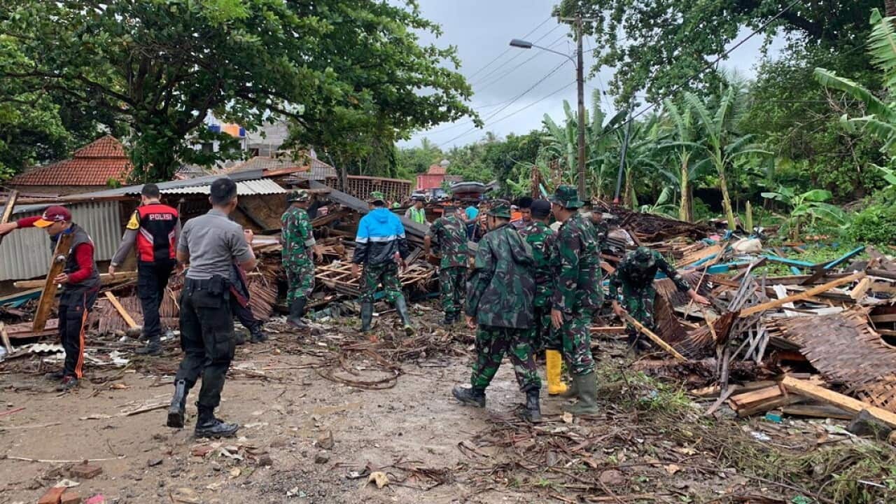 DFAT is working to determine if any Australians are among the 62 dead in a tsunami in Indonesia. 
