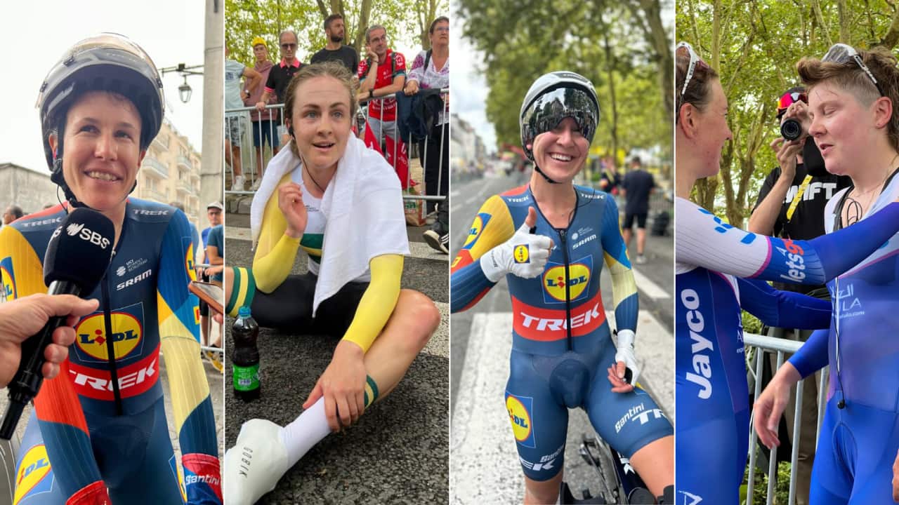 Aussies reflect on women's cycling evolution after finishing Tour de