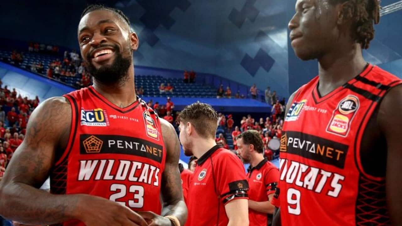 Perth Wildcats star Terrico White