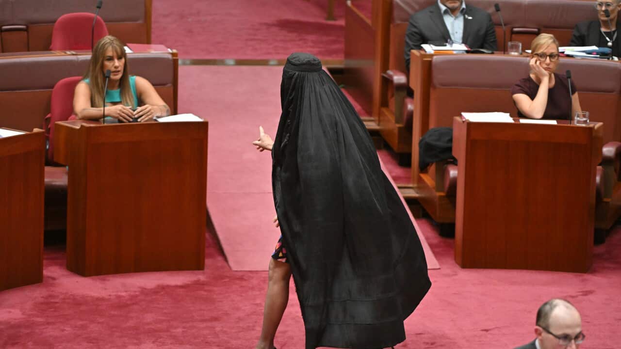 PAULINE HANSON BURQA SENATE