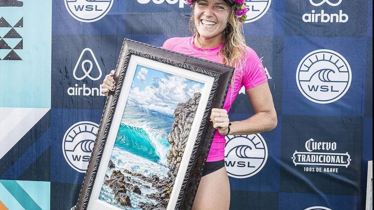 Australian surfer Stephanie Gilmore