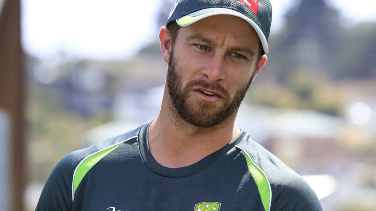 Australian wicket keeper Matthew Wade
