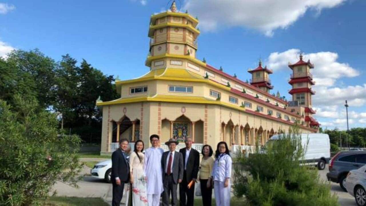 Caodai Pagoda, Mountain View, Texas