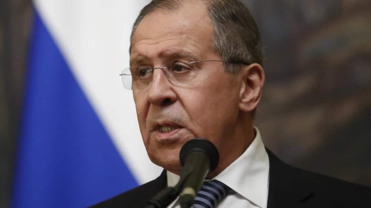 Russian Foreign Minister Sergei Lavrov