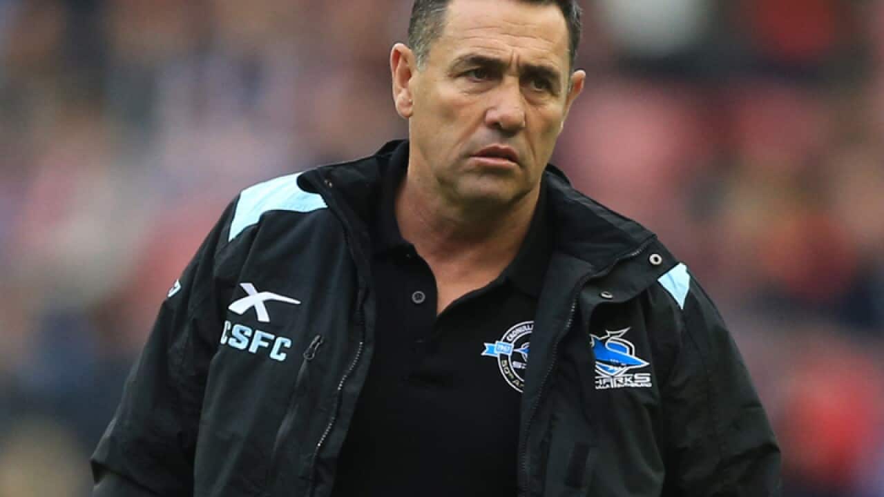 Cronulla-Sutherland Sharks head coach Shane Flanagan