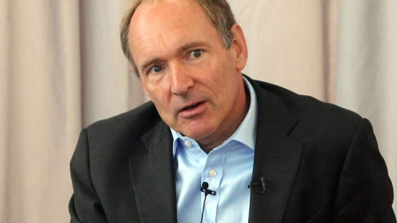 Sir Tim Berners-Lee, the inventor of the world wide web.