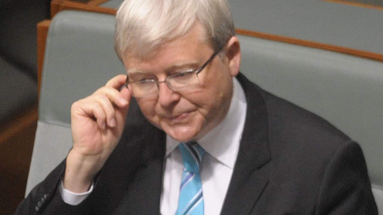 PM to face caucus without Rudd