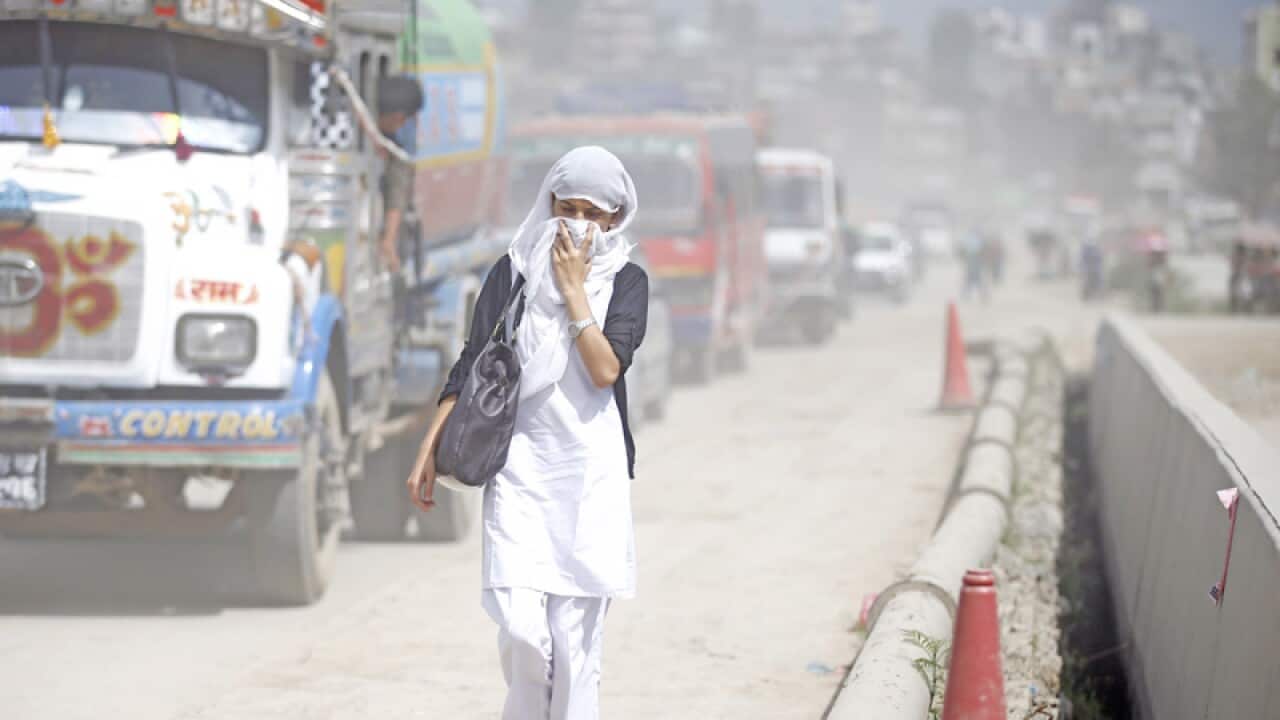 Pollution Daily Life in Nepal