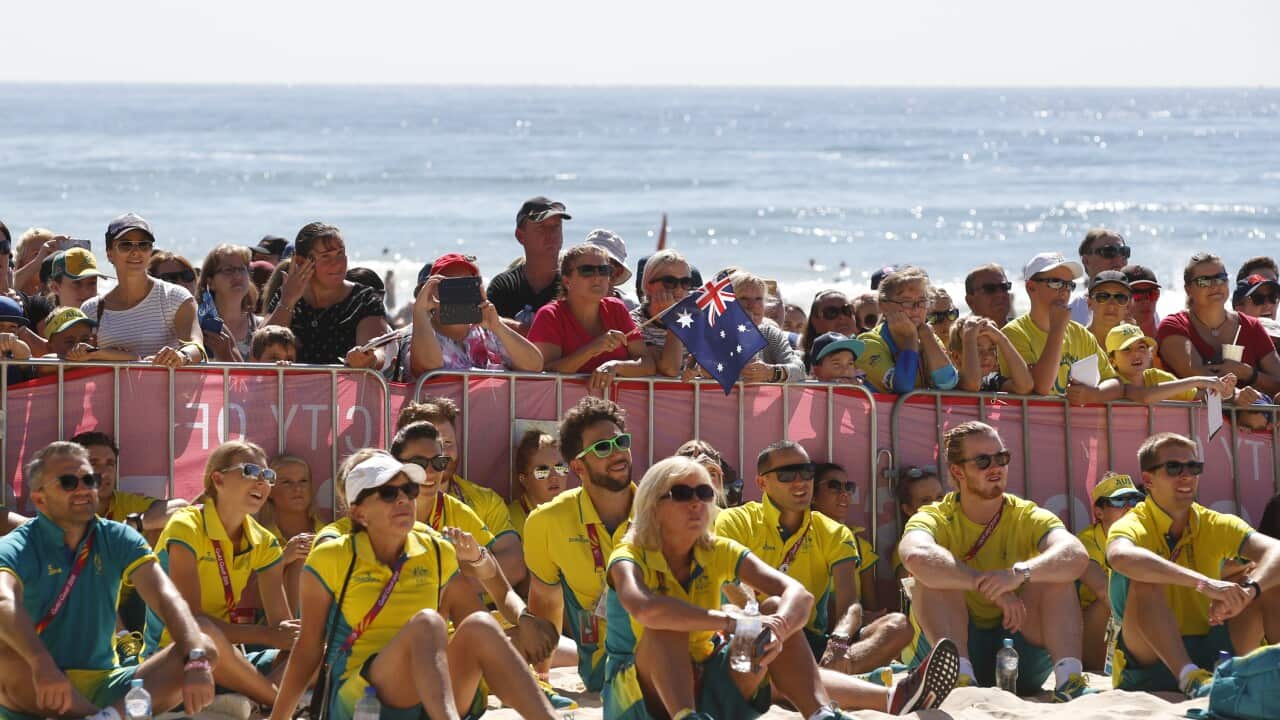 COMMONWEALTH GAMES AUSTRALIAN TEAM SURFERS PARADISE