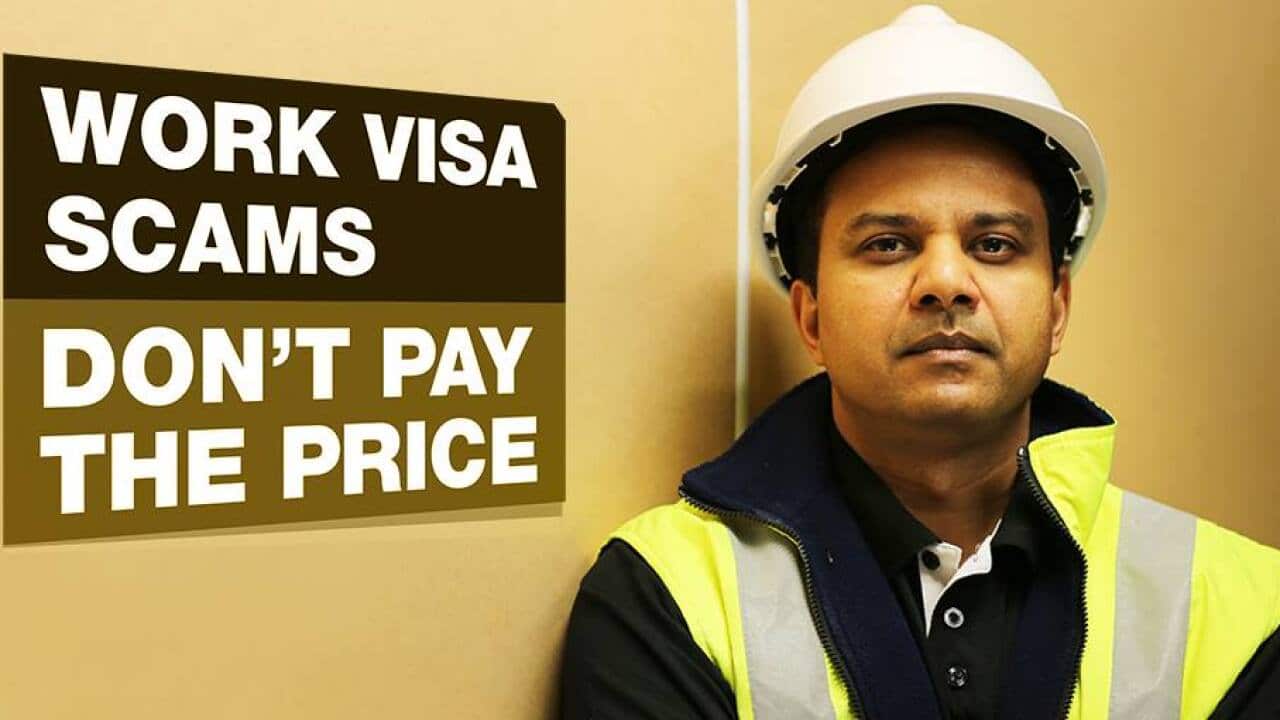 Work visa scams